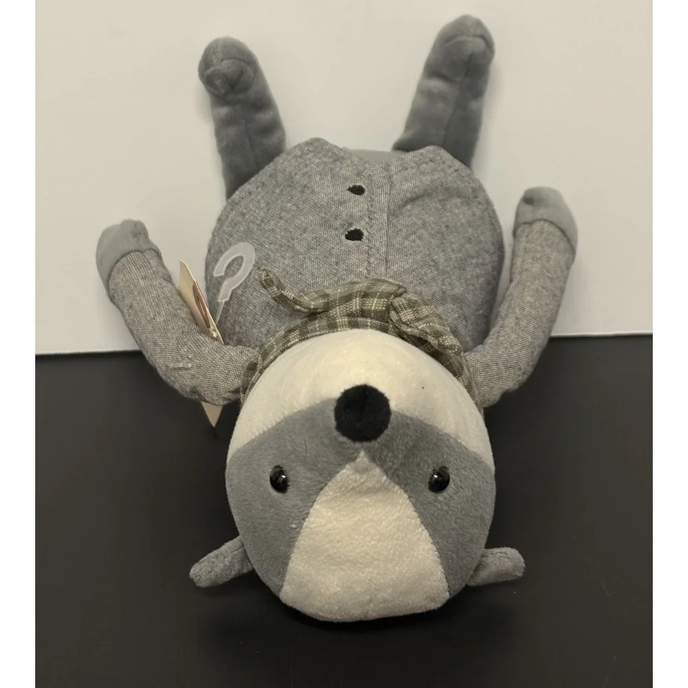 Jellycat Riverside Rambler Badger Retired NWT 8.5